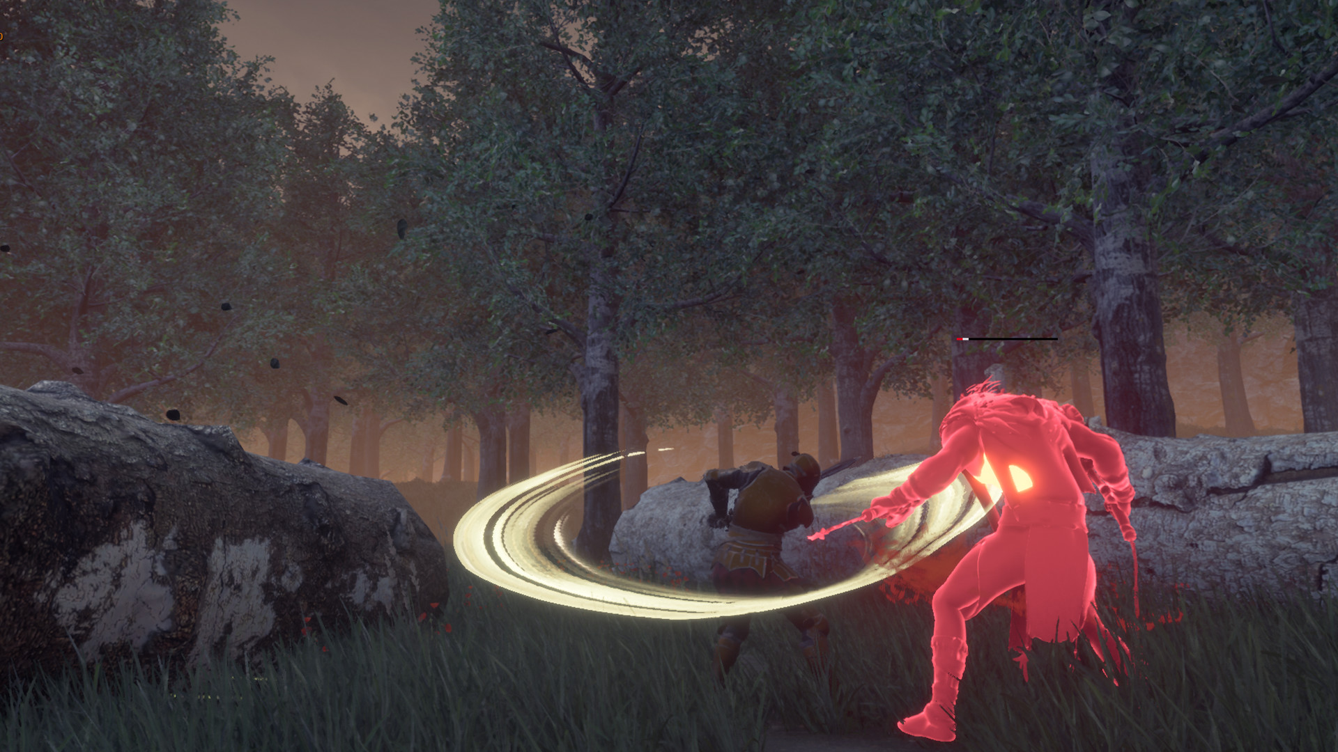 與巨型敵人戰鬥