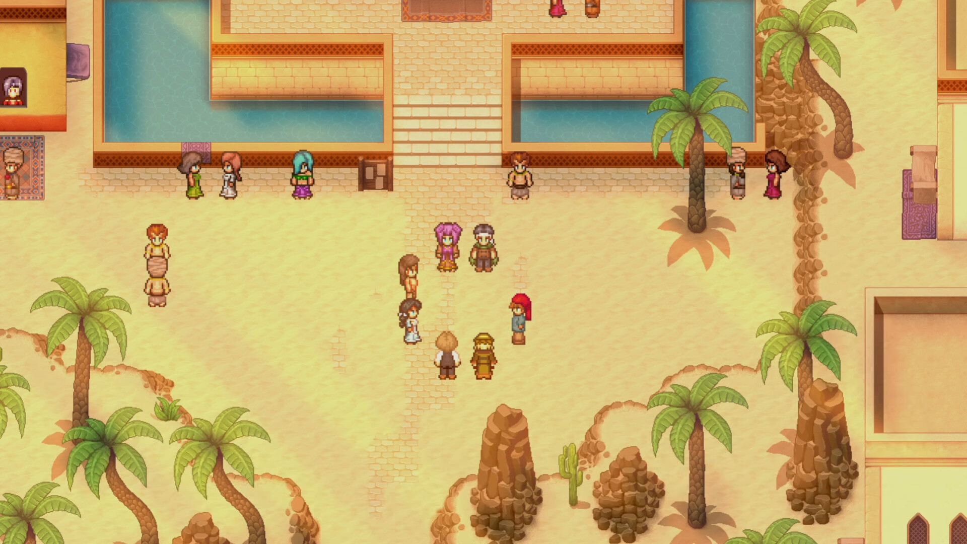 《鬼臉傳說》角色對話