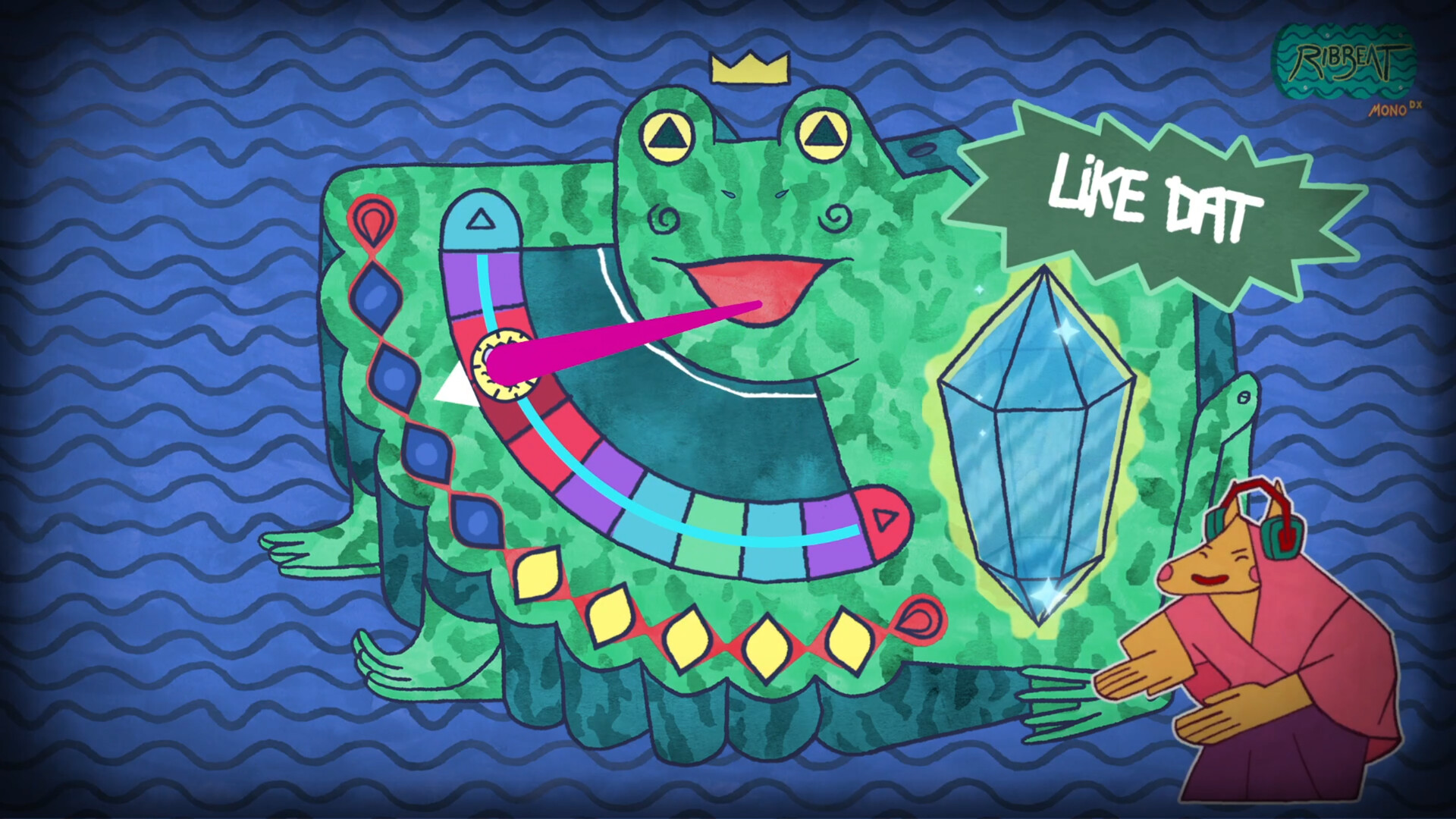 玩家與遊戲中的鳥類角色互動