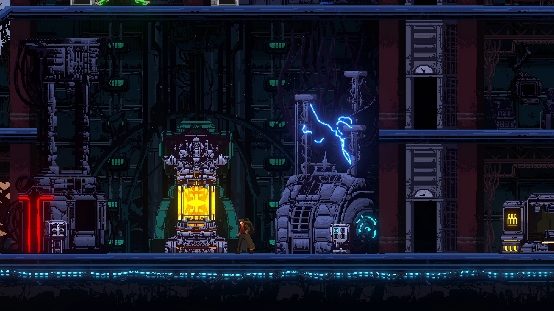 在充滿敵意的廢土世界中探索。