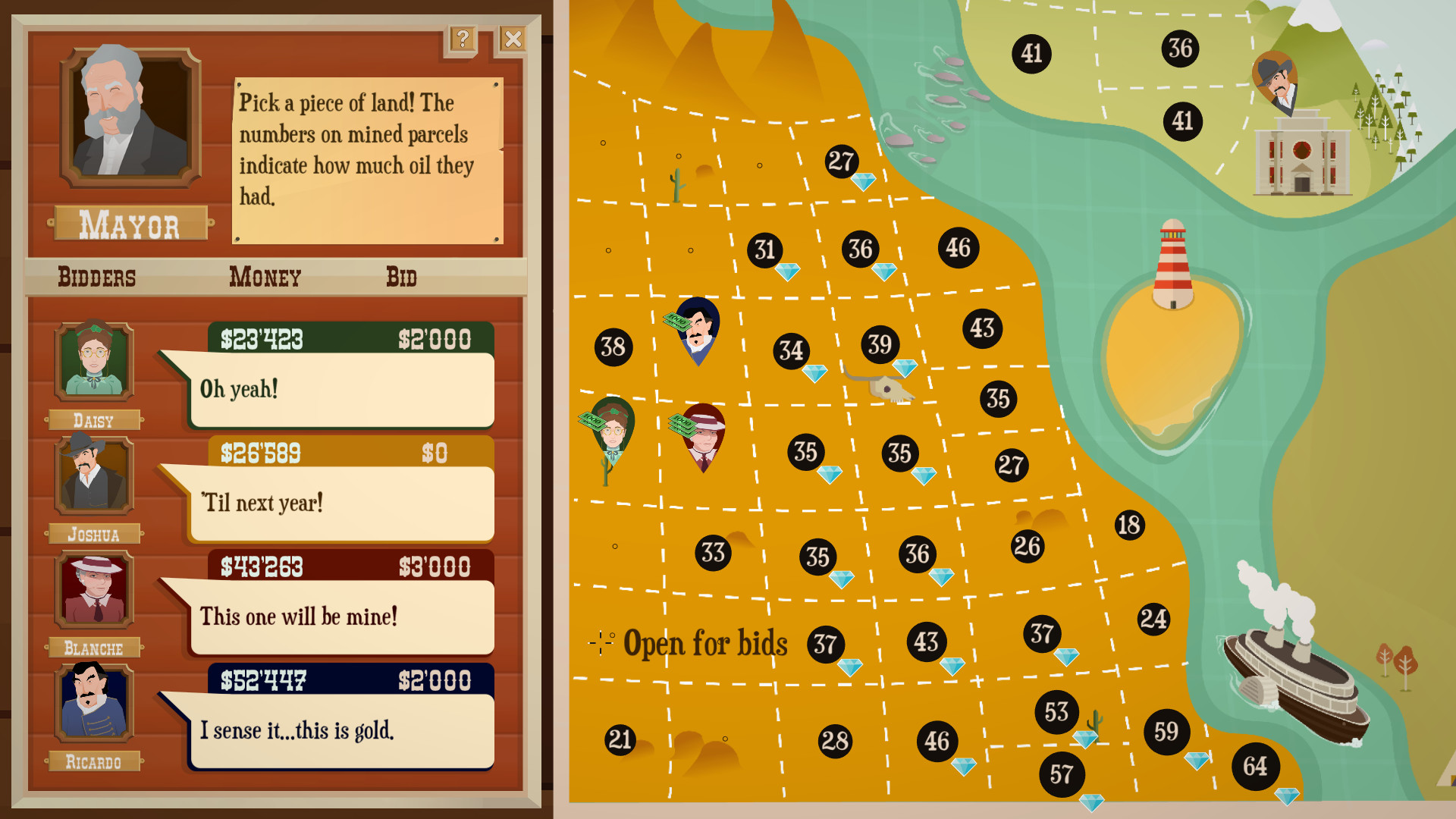 玩家需要規劃管線,將石油運送到儲油塔。