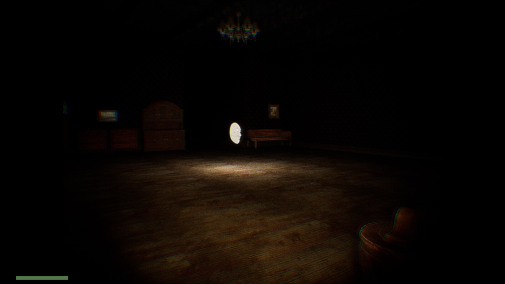 遊戲場景，一個空曠的大廳