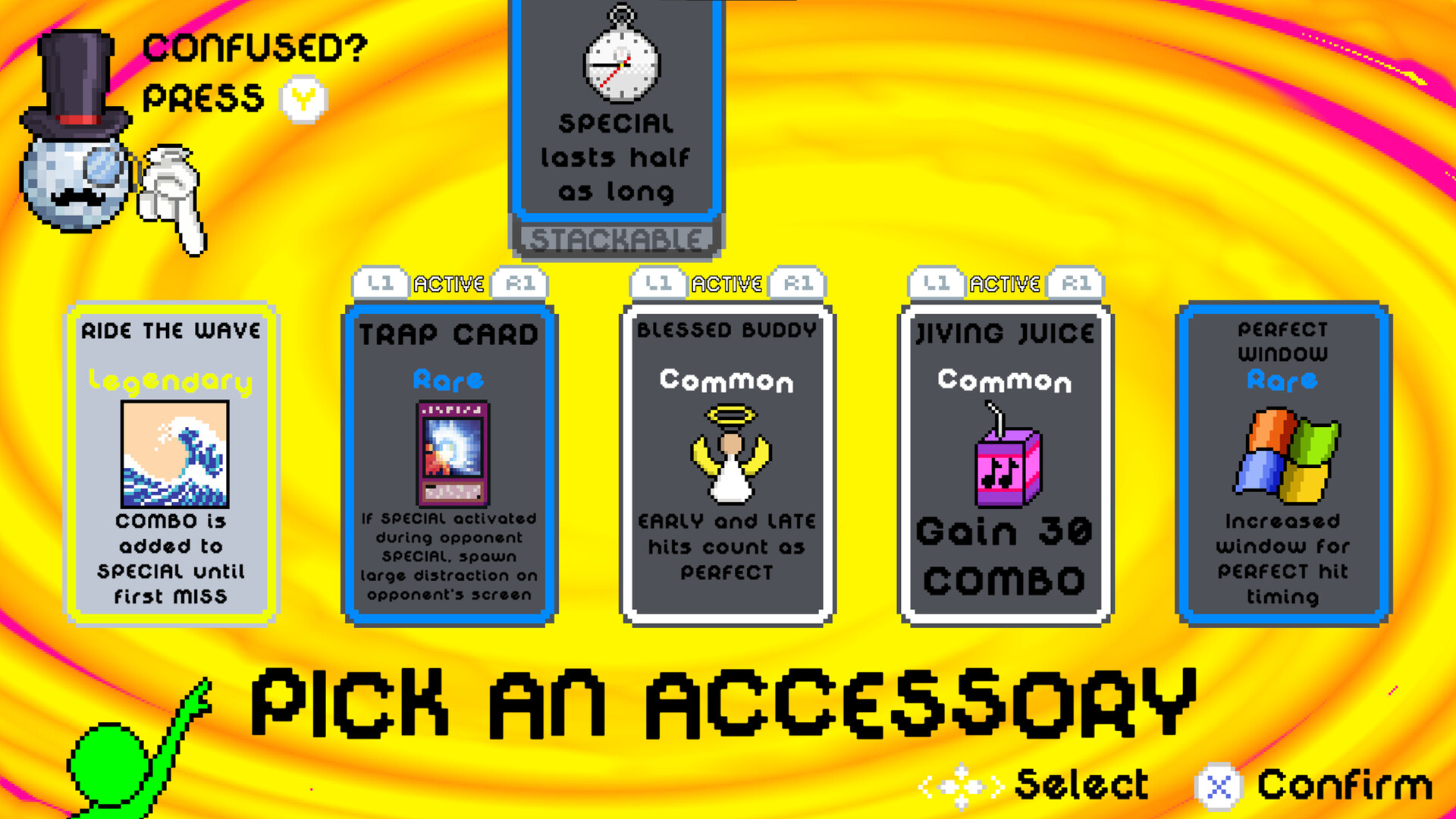 遊戲中的角色選擇或自訂畫面