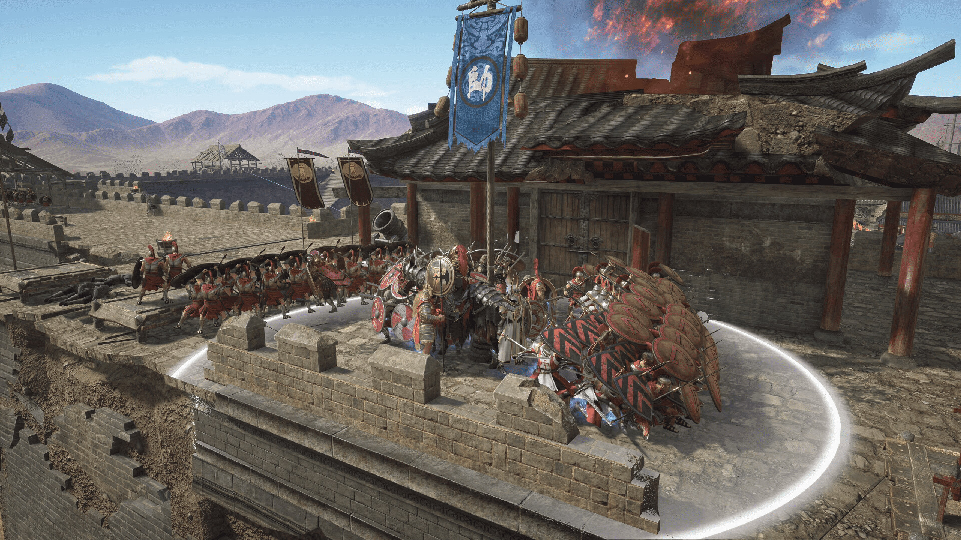 玩家指揮兵團作戰