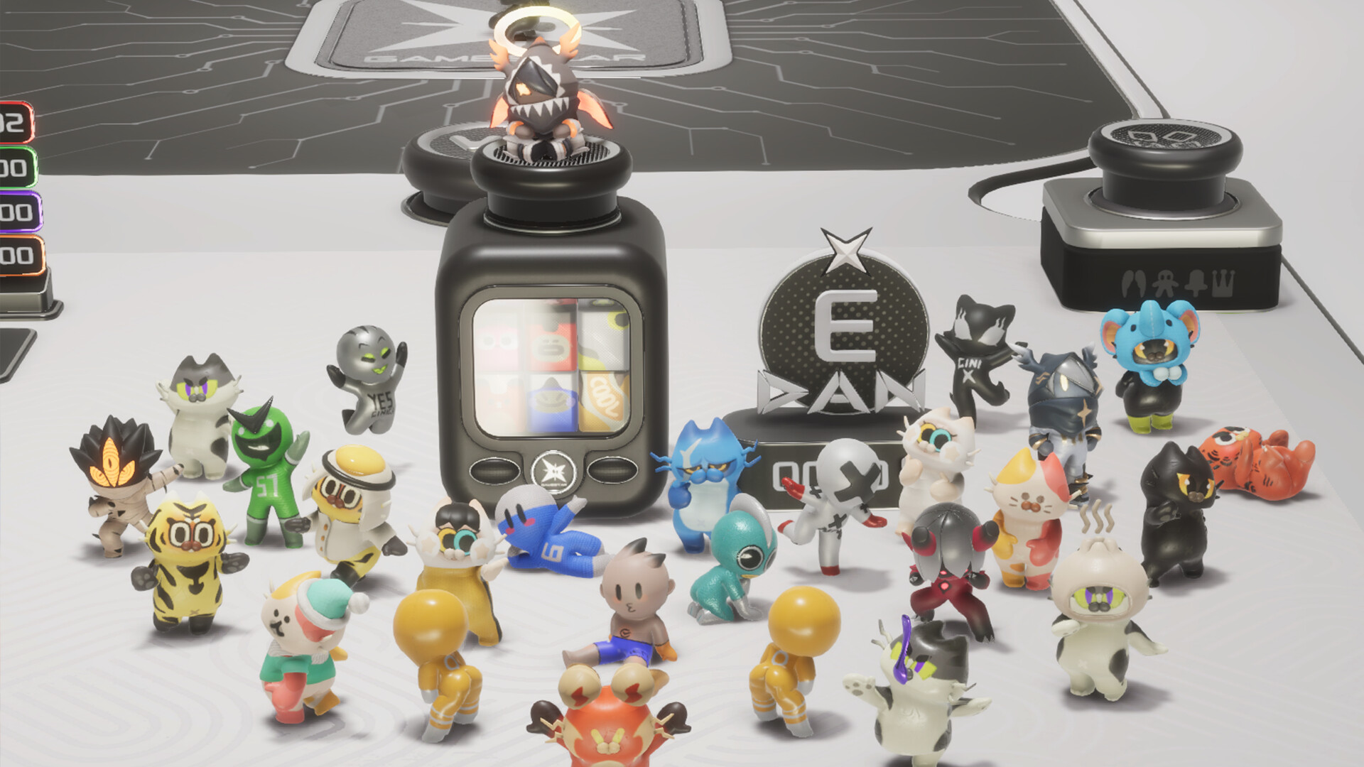 閃光公仔 物理引擎驅動的潮玩公仔戰鬥遊戲