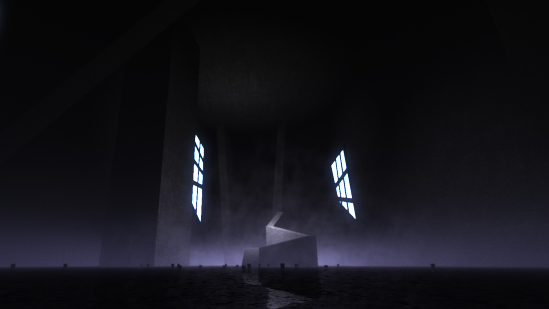 遊戲 NORTH（NORTH）的超現實城市景觀