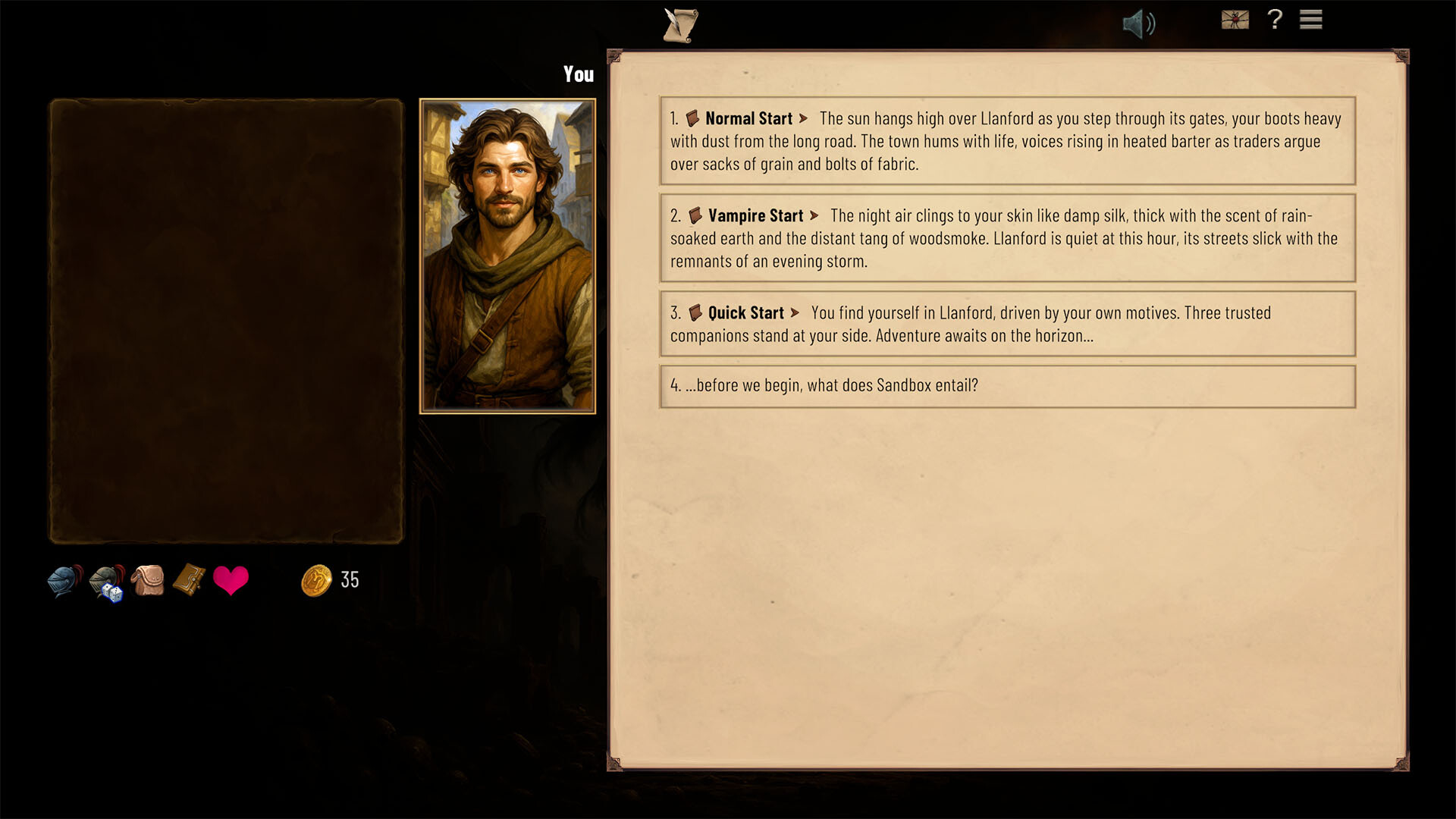 角色與隊伍管理畫面