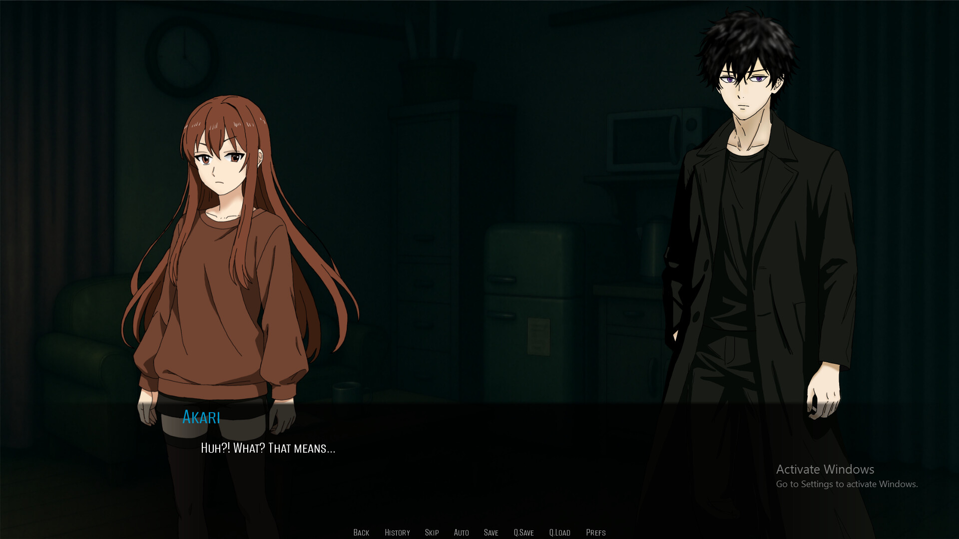 遊戲中的場景，展現了獨特的藝術風格