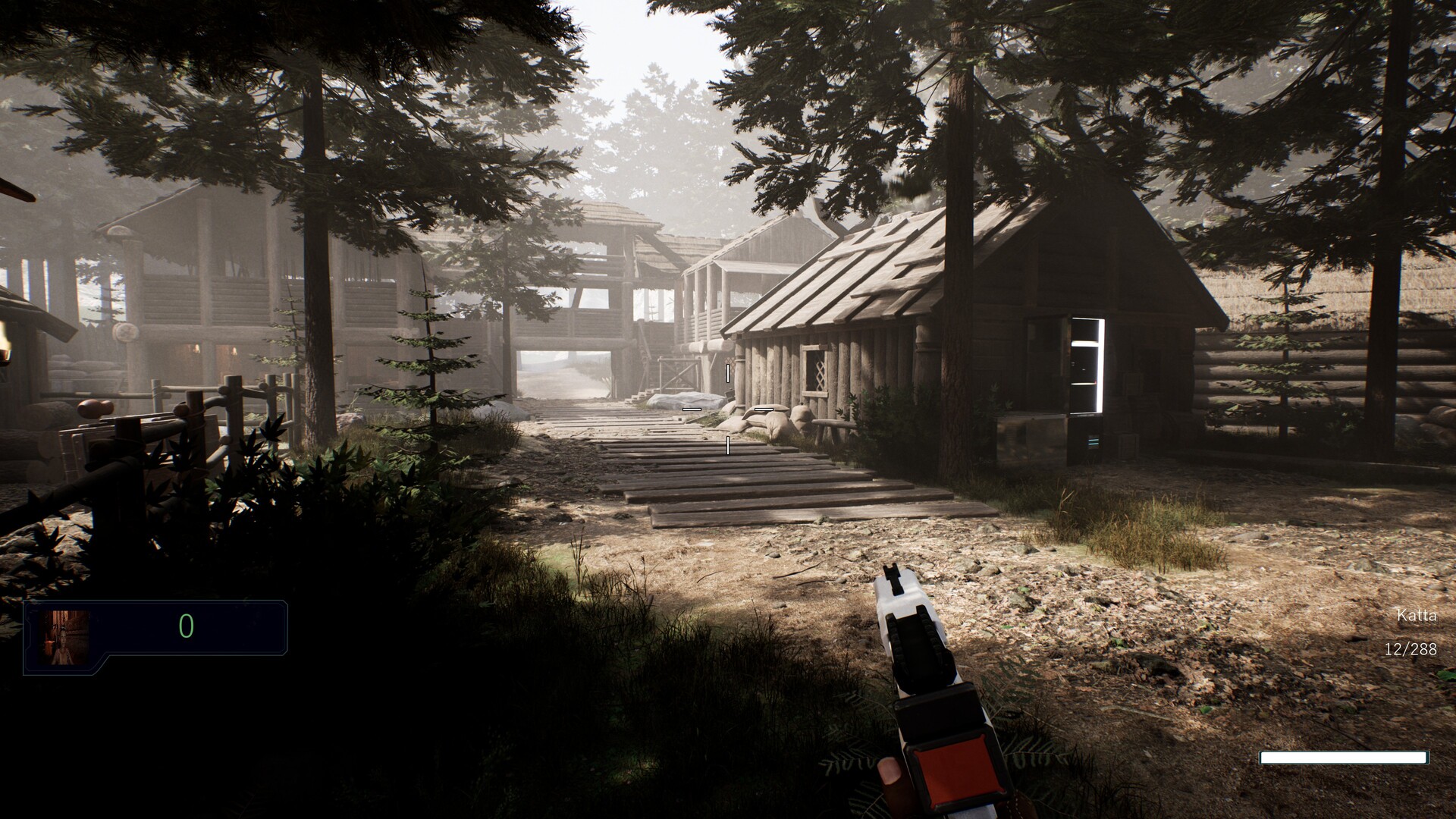 遊戲場景之一:西部風格的荒涼小鎮