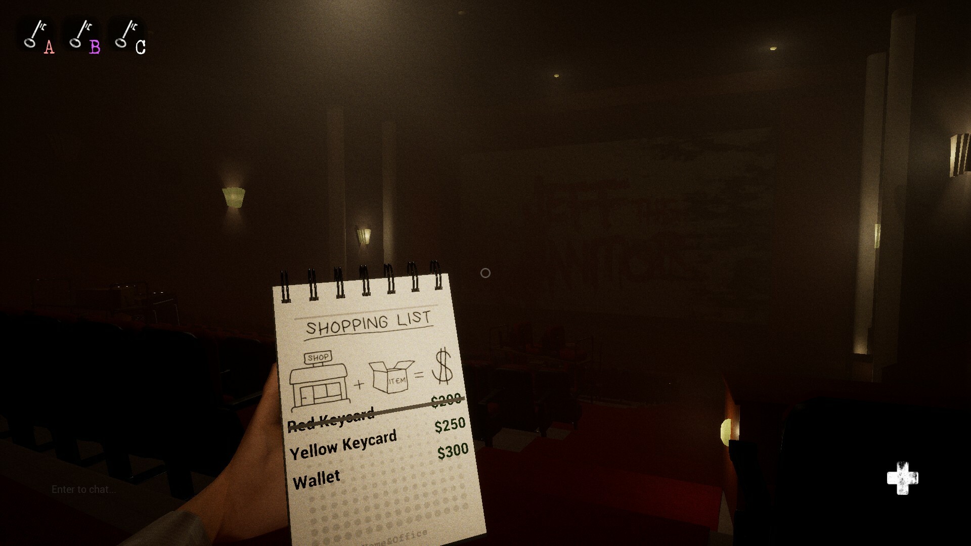 昏暗的走廊充滿未知危險