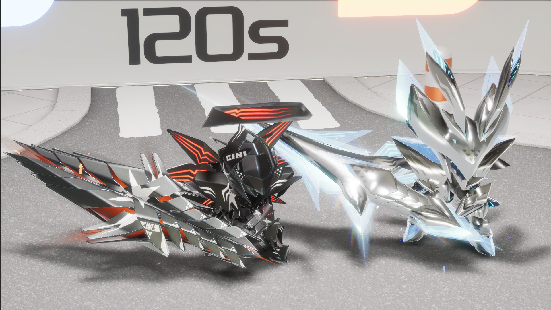 遊戲中的公仔自訂裝扮介面