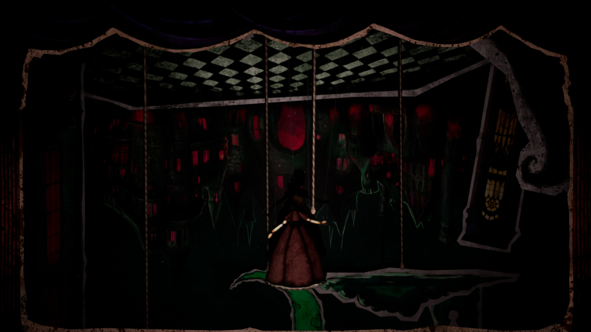 遊戲中的 Boss 戰畫面