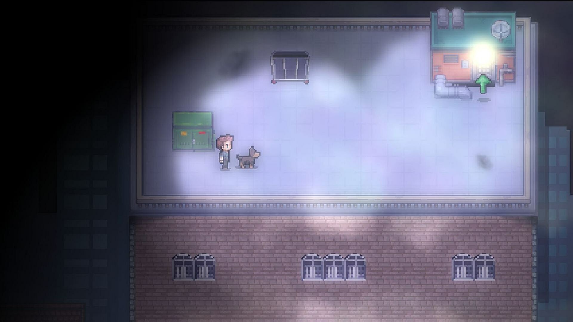 遊戲場景,飯店的展覽廳,充滿動漫展的佈置