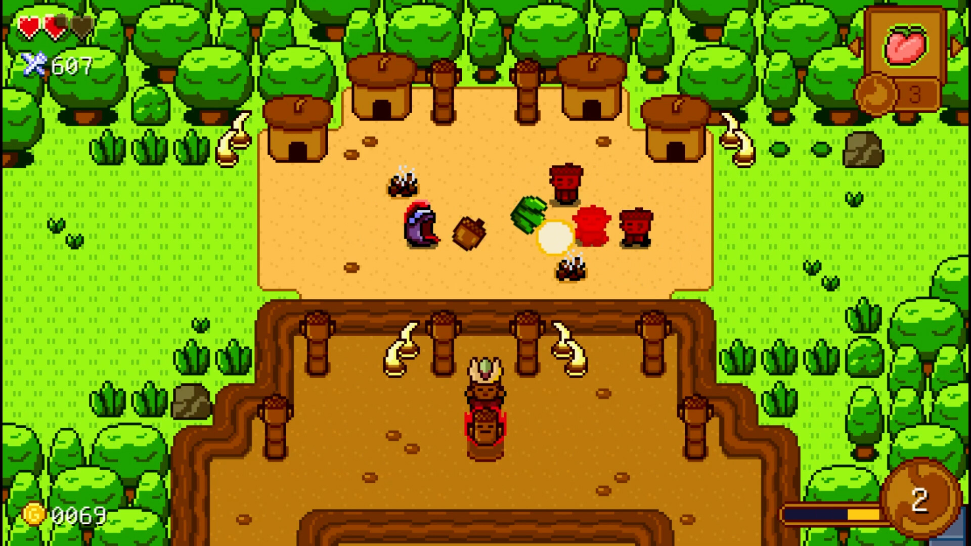 吞食騎士在充滿食物的奇幻世界中冒險