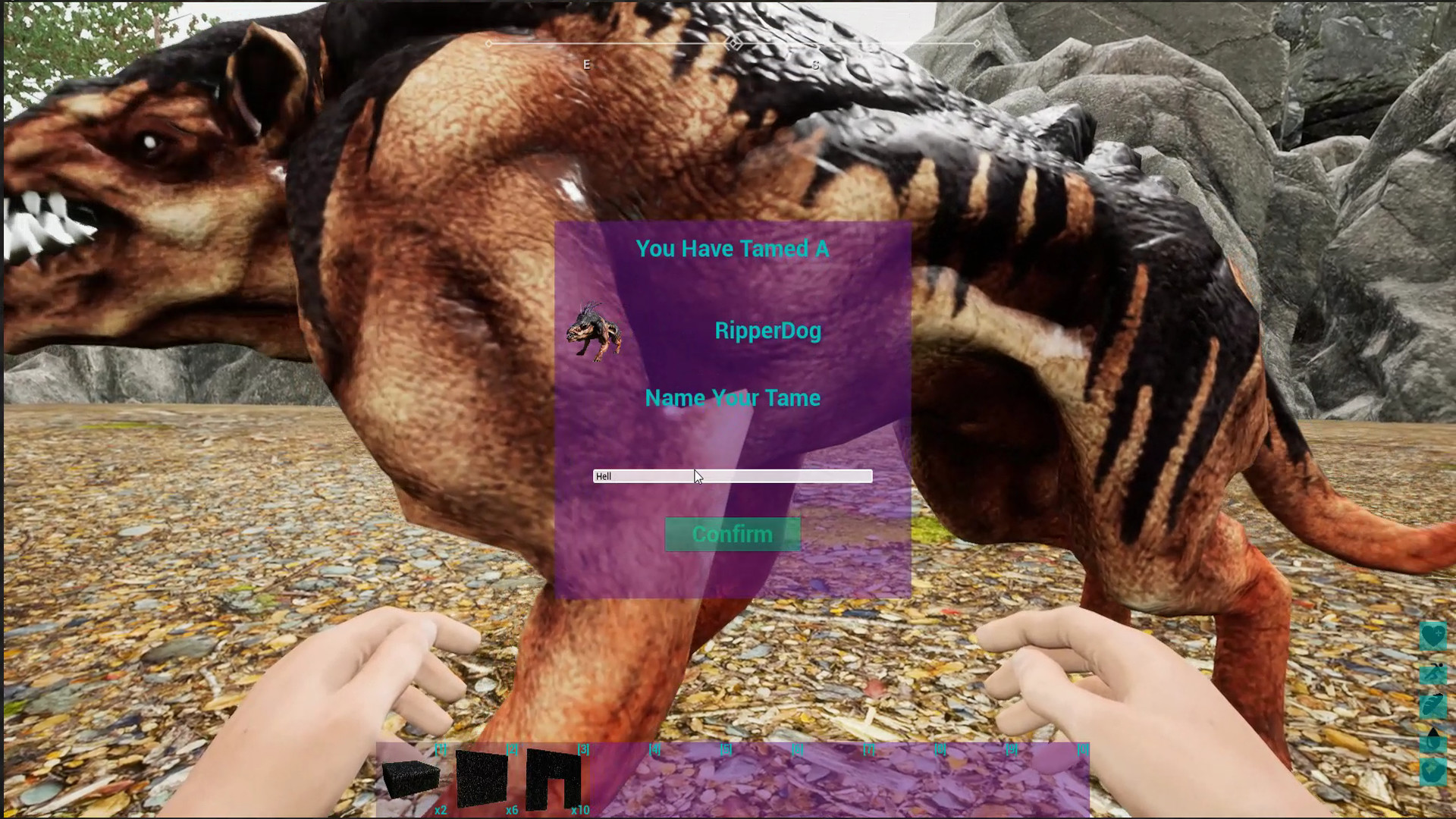 馴服巨大的變異生物