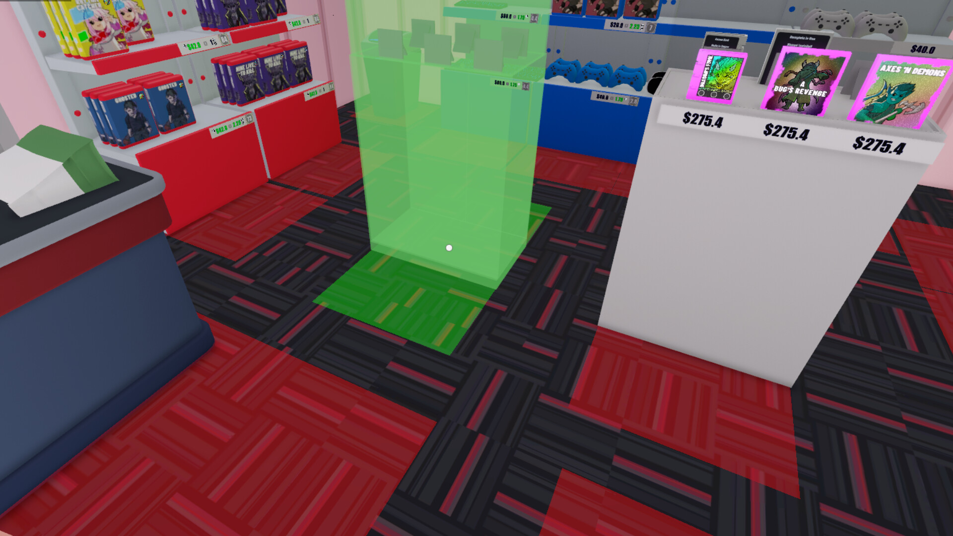 玩家手持球棒準備對付小偷