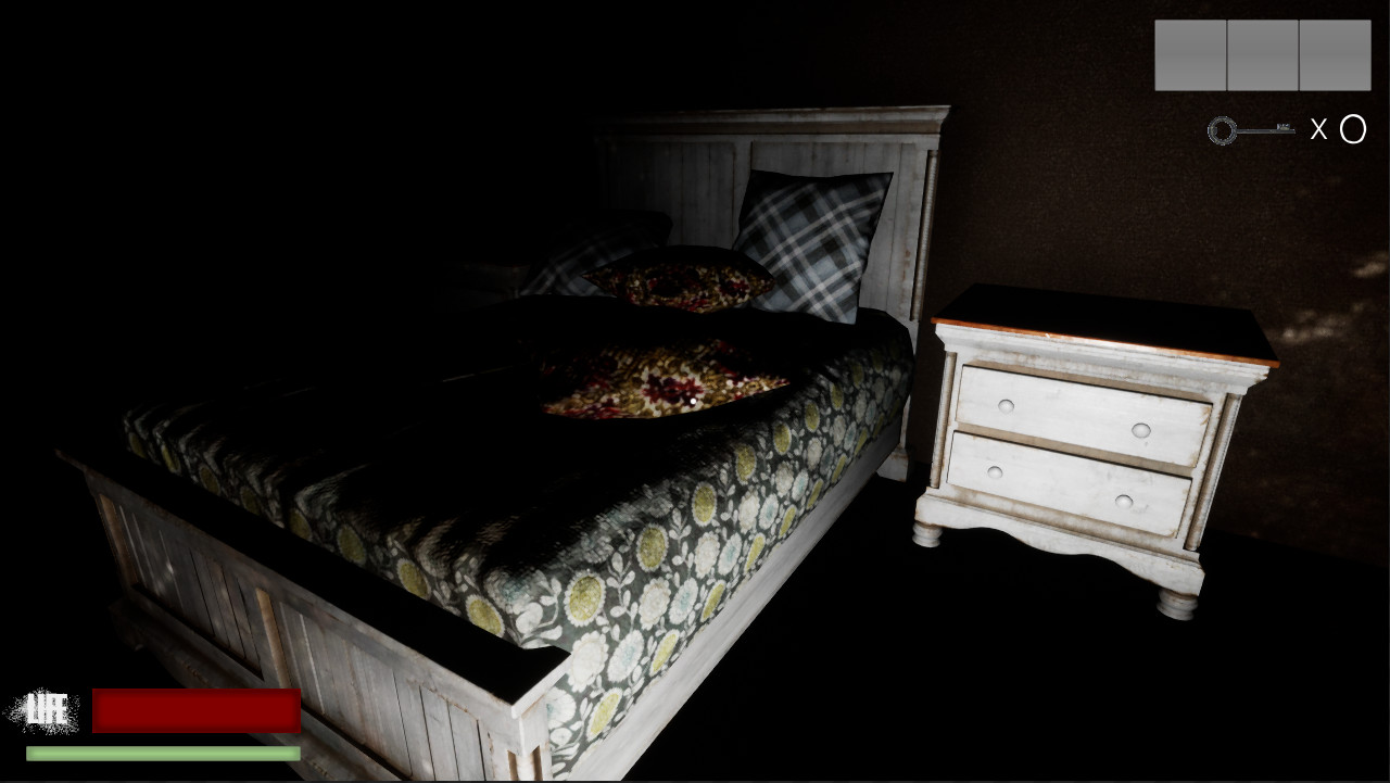 遊戲中的恐怖氛圍濃厚,未知的生物潛伏在黑暗中