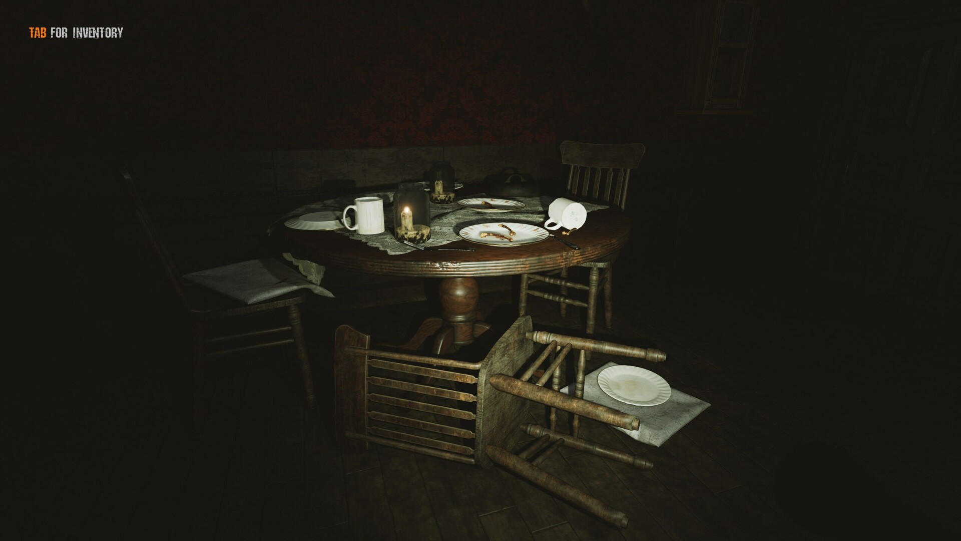 《Crib》遊戲中神秘的場景