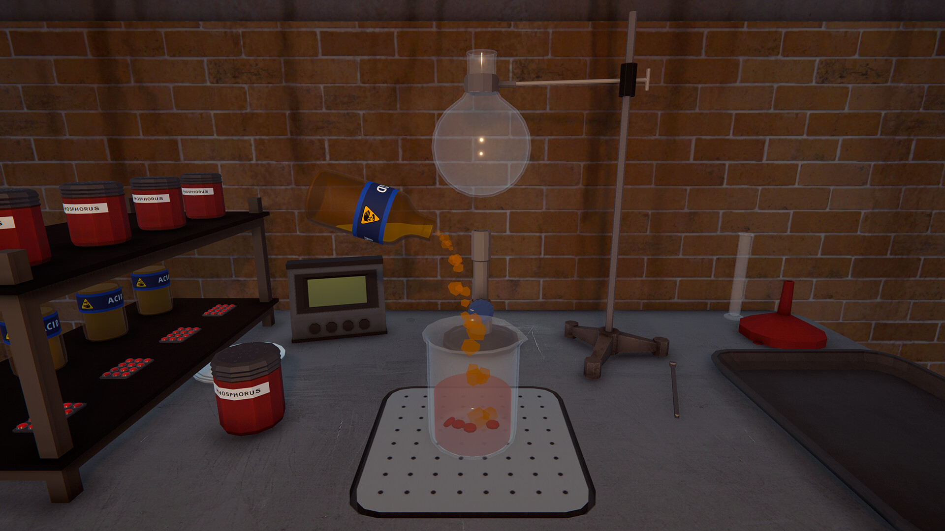 遊戲中緊張刺激的戰鬥場面