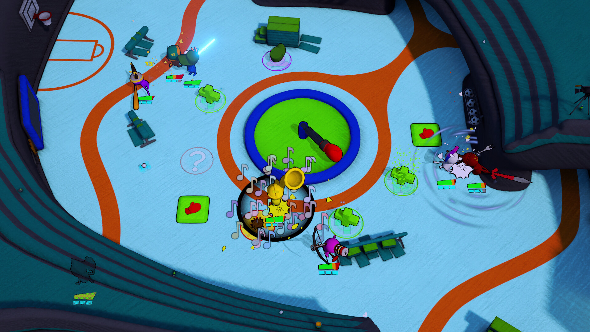 遊戲中玩家使用特殊能力