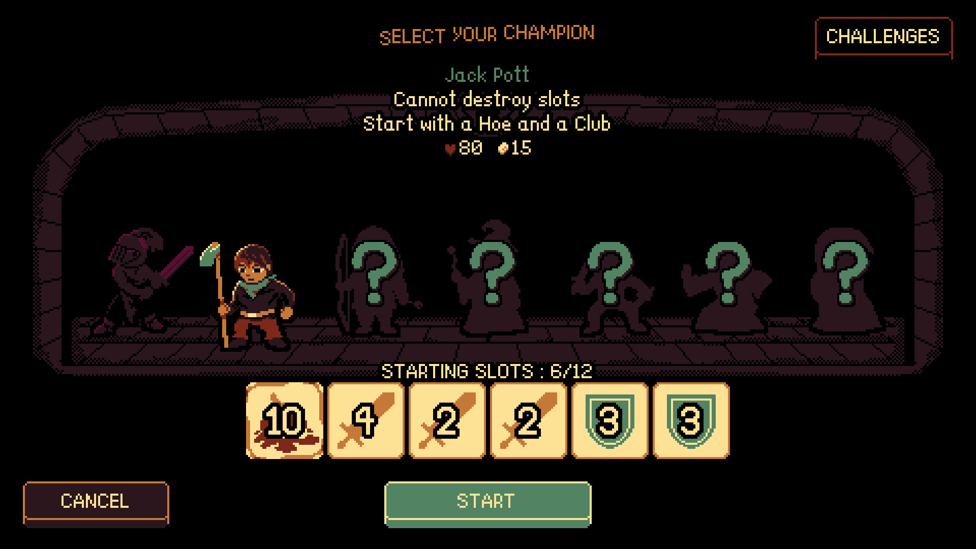 玩家在地城中遭遇詛咒或祝福的事件