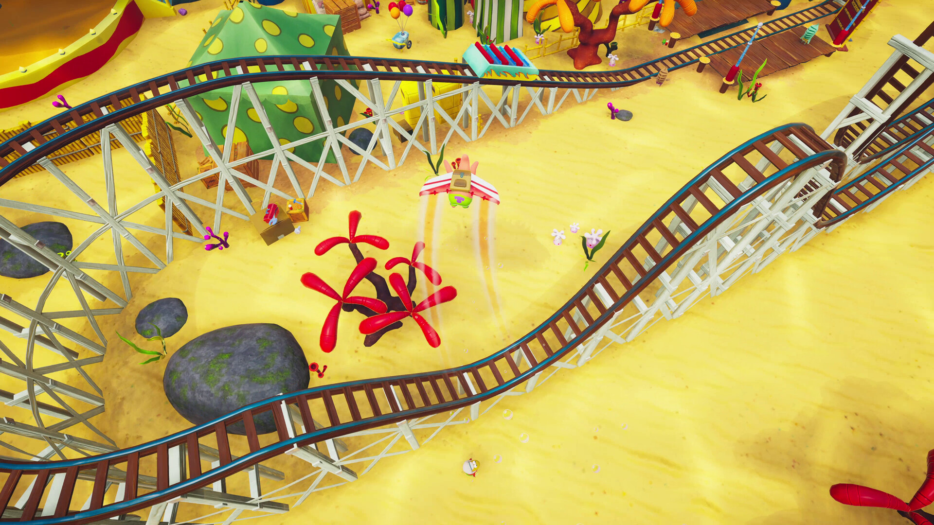 在蟹堡王餐廳中