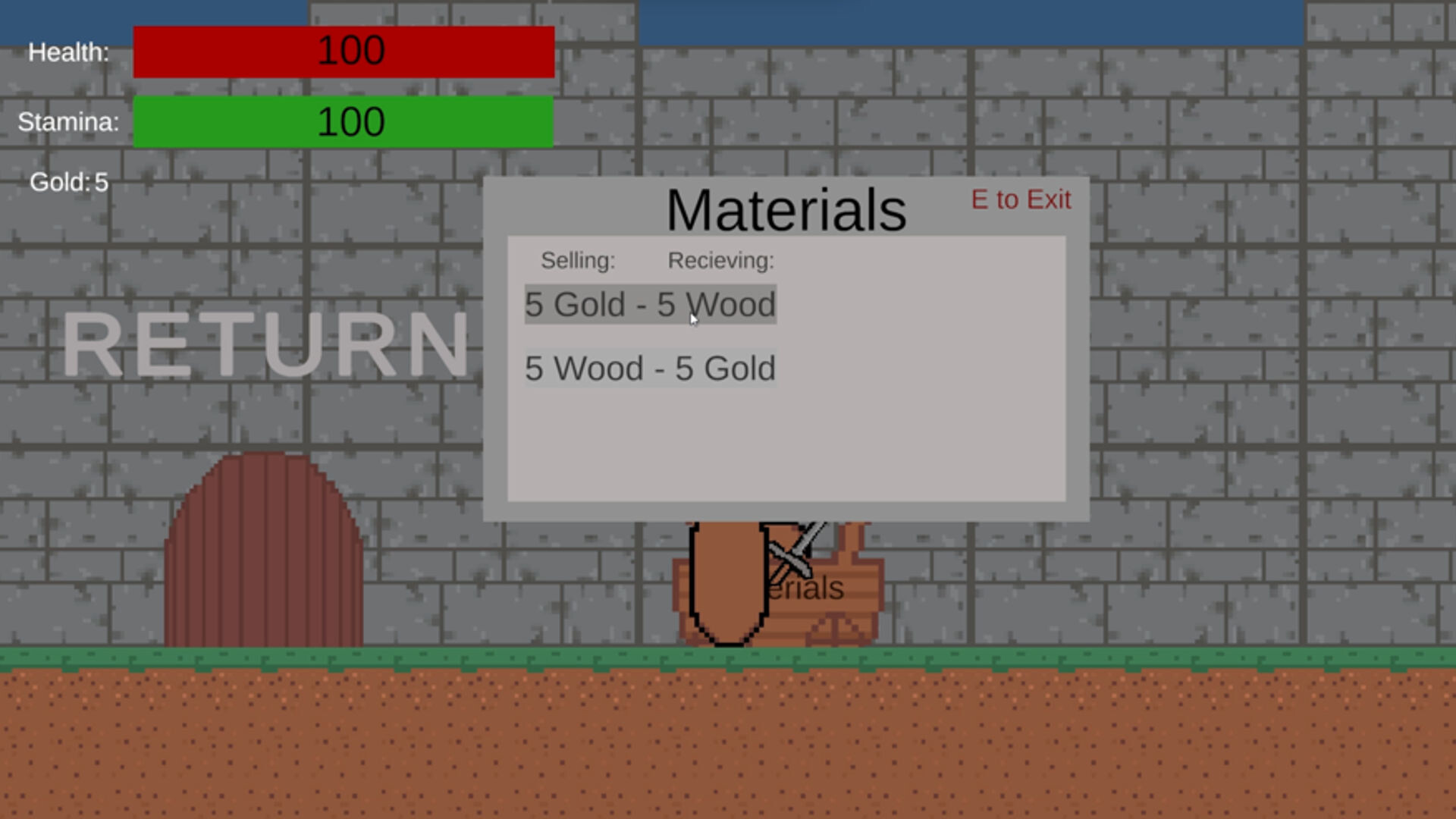 角色與巨大的 Boss 對峙