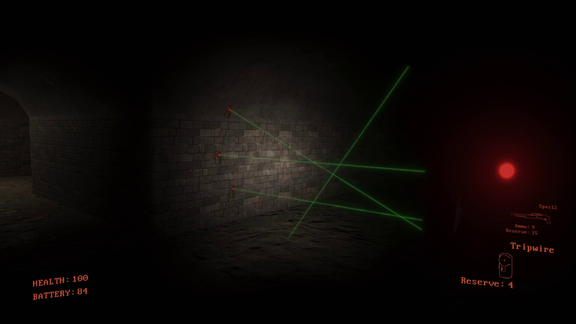 遊戲中的戶外場景，同樣瀰漫著詭譎的氣息