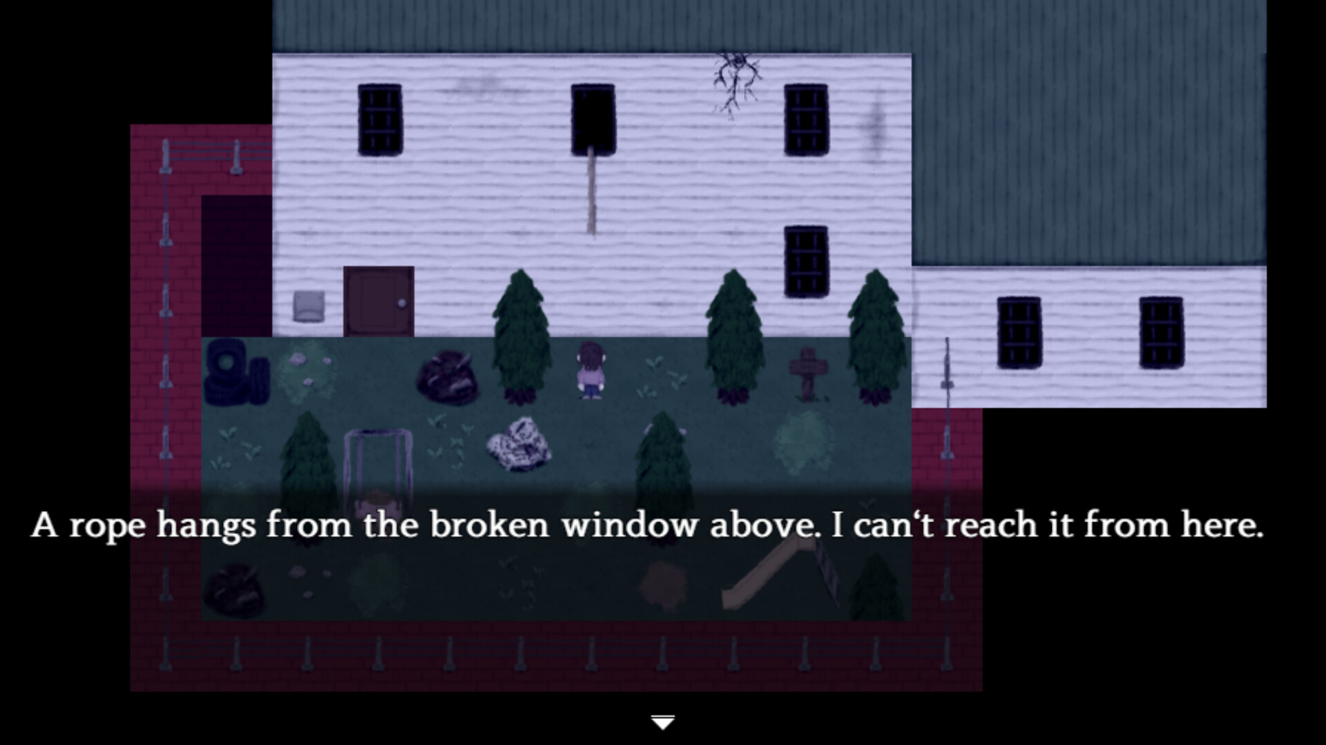 遊戲截圖，一個充滿謎題的房間。