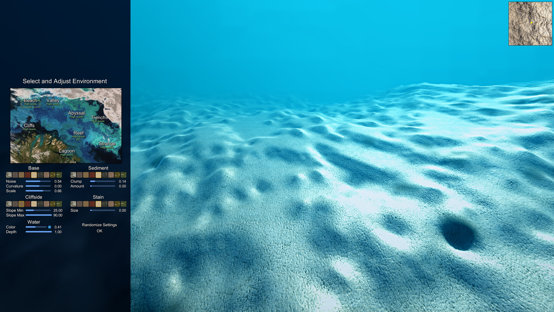 一個充滿各種奇特生物的繁榮生態系。