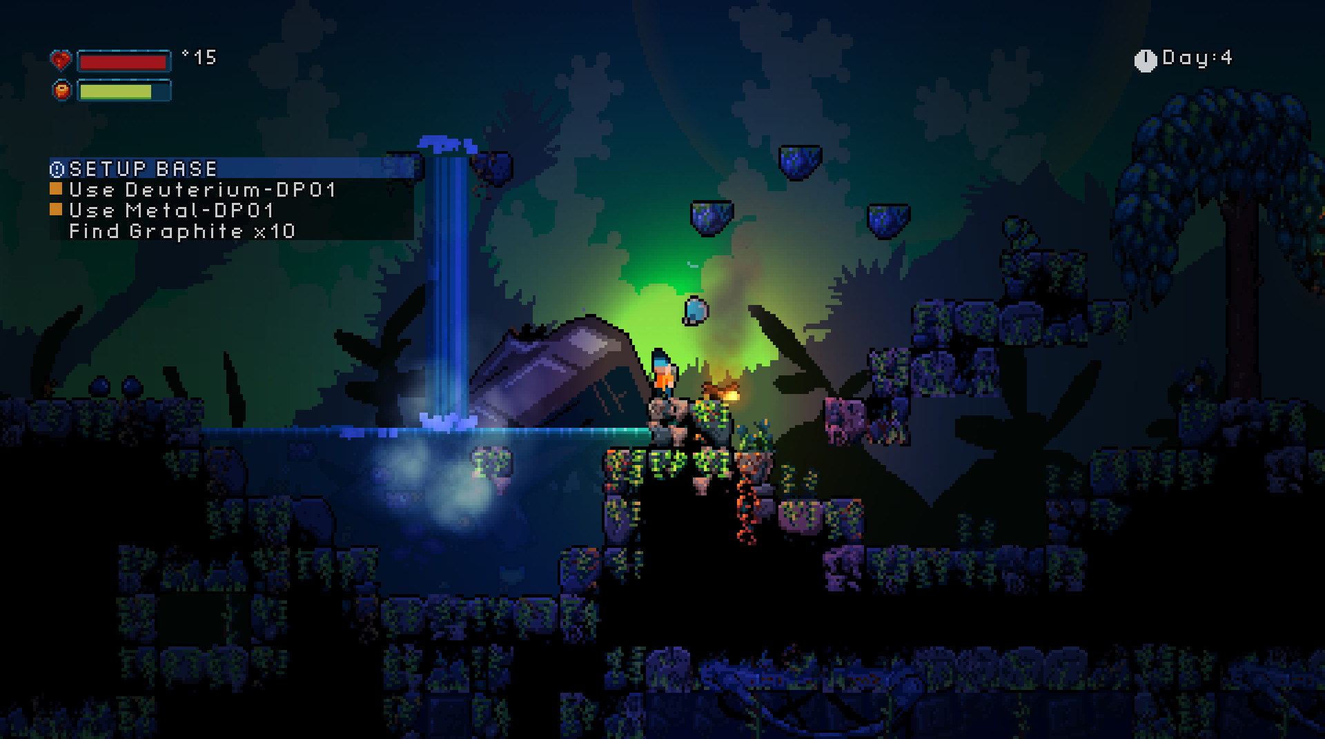 遊戲中充滿奇特的外星生態系統