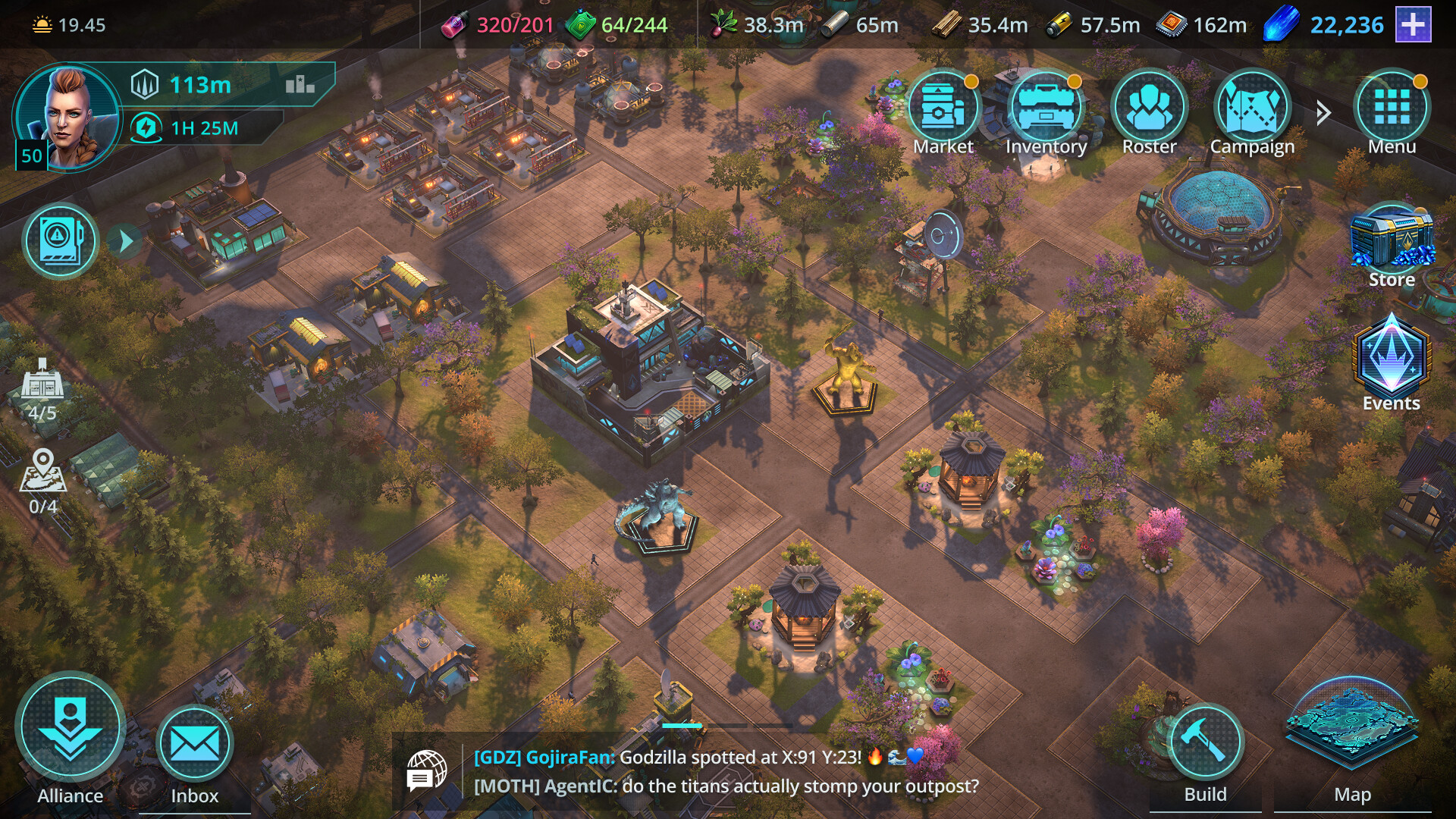 遊戲中廣闊的 3D 地圖與多樣的生態環境。