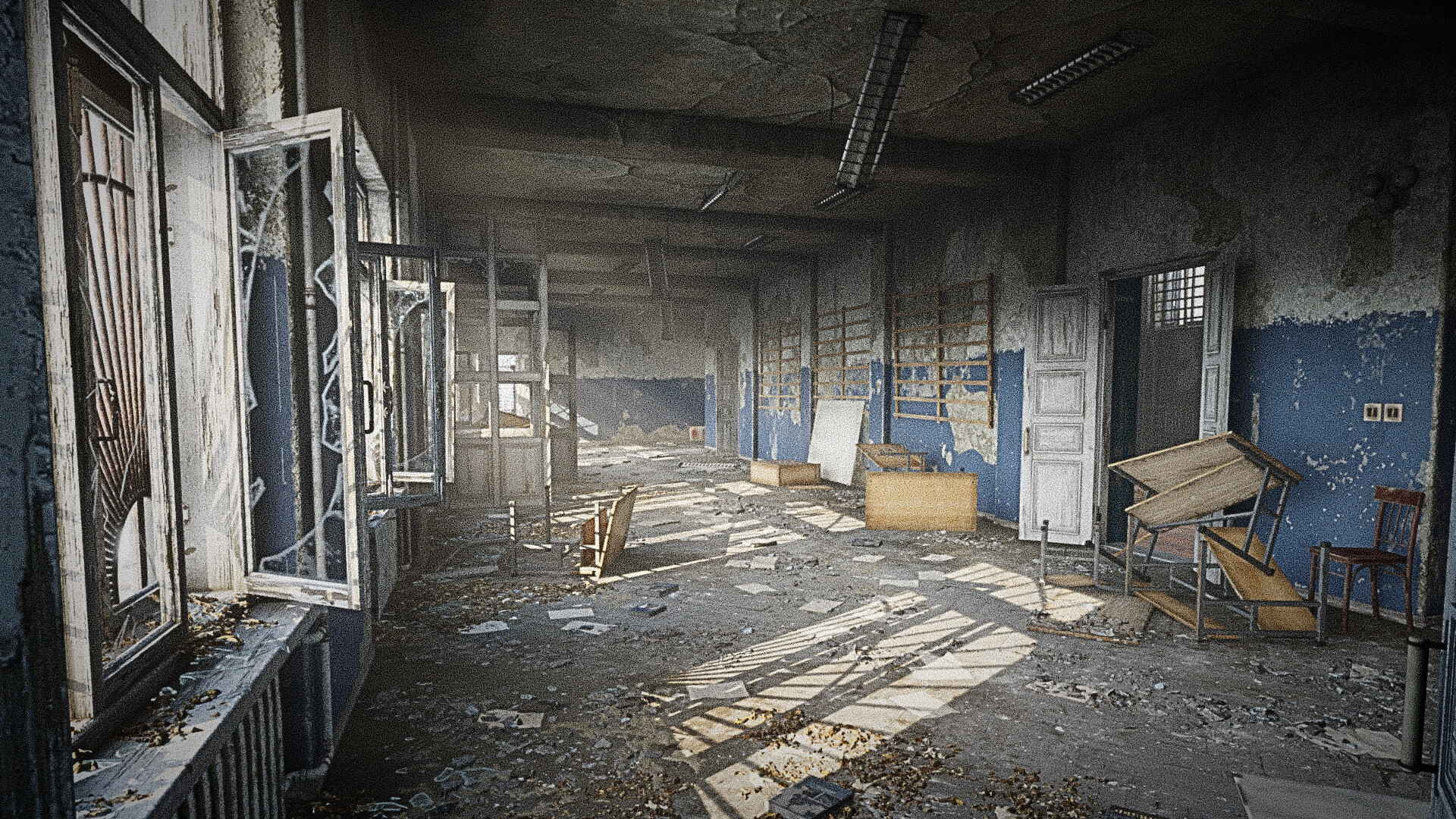 CAM 遊戲畫面,展示了擬真的戶外場景