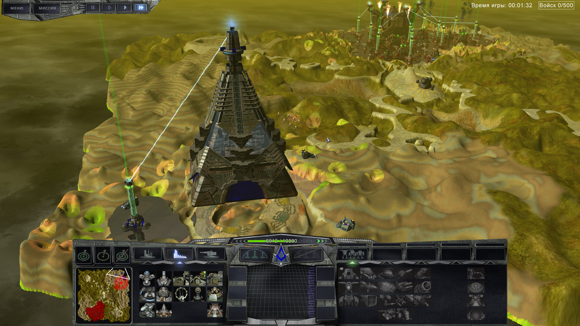 遊戲中充滿超現實風格的場景