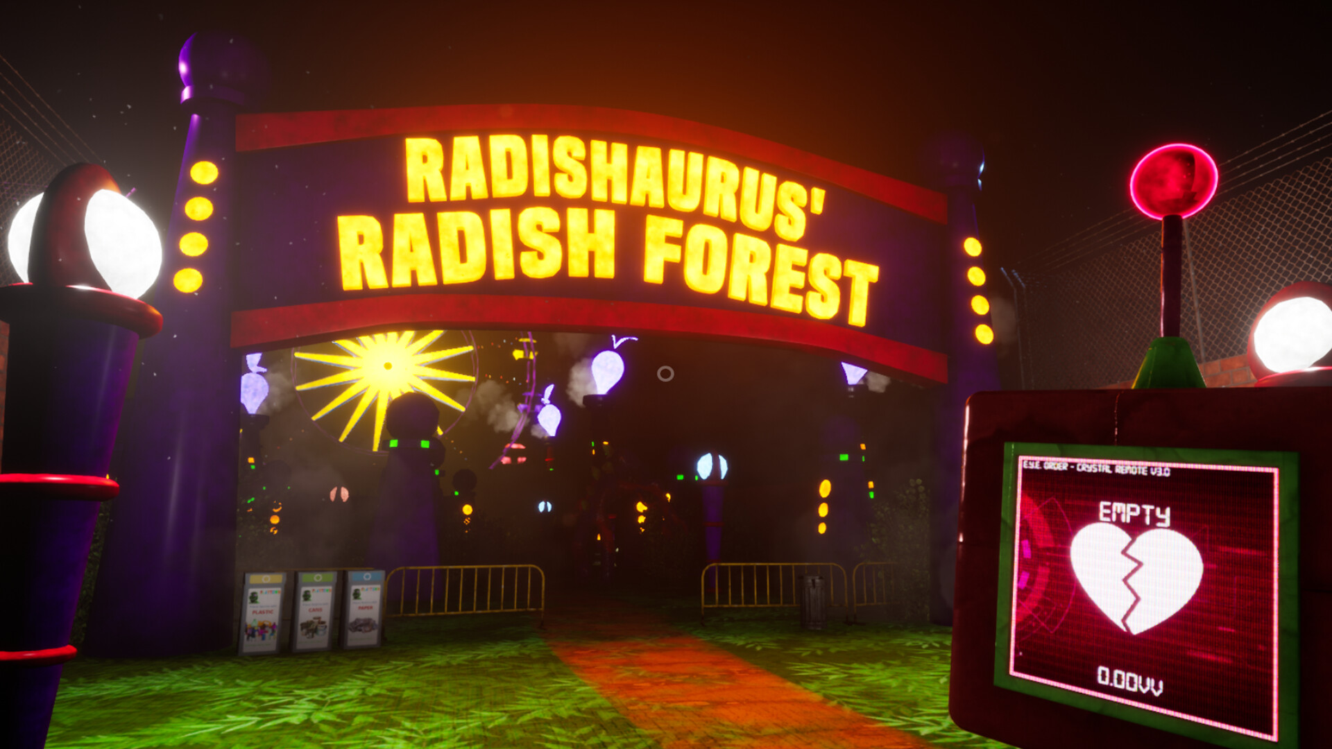 一個黑暗的走廊,前方有微弱的光源,暗示著未知的危險。