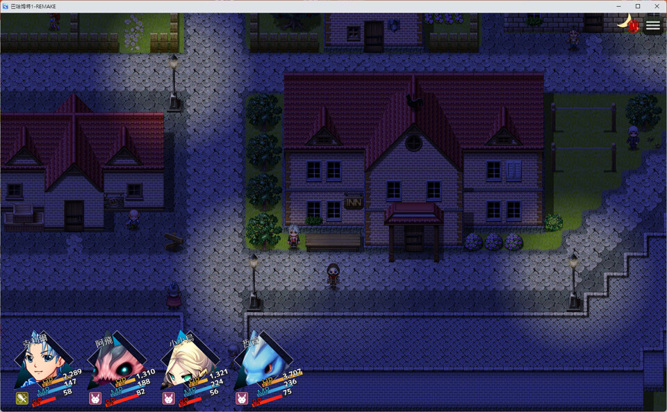 緊張刺激的ATB戰鬥畫面