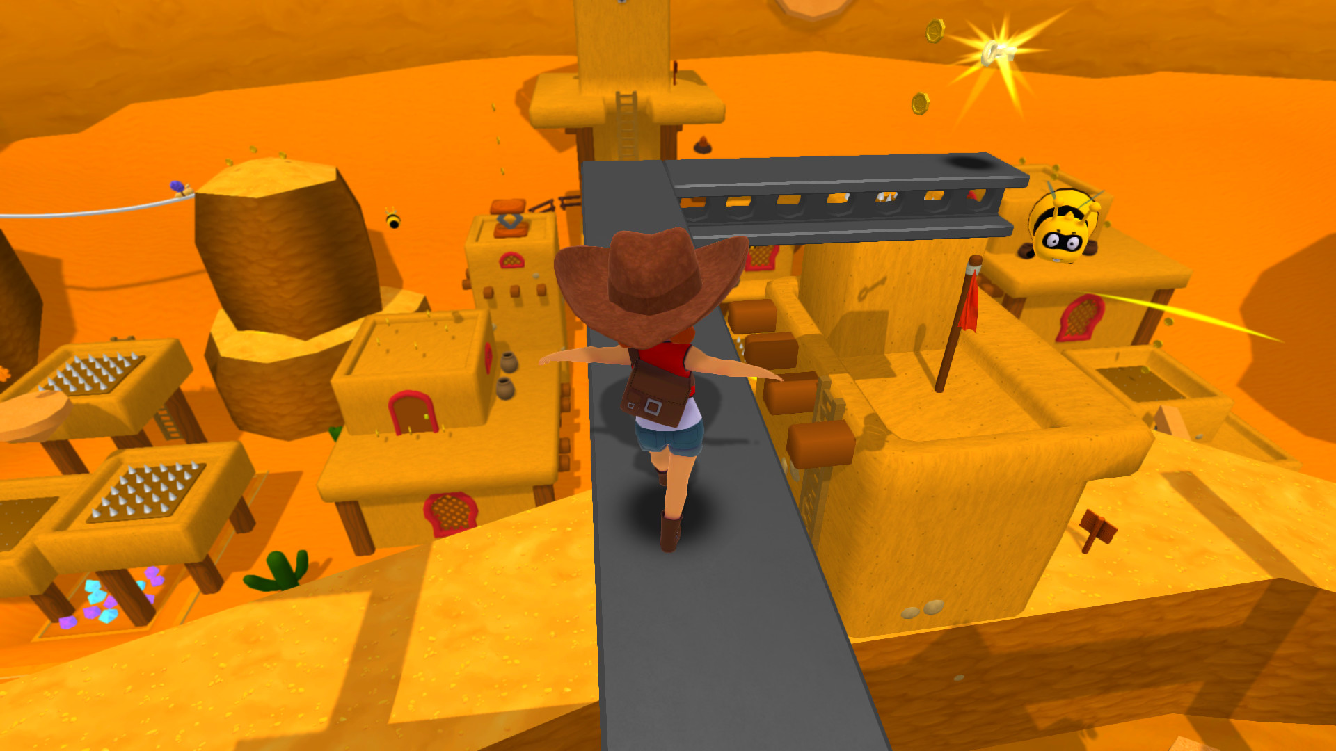 運用多樣的跳躍技巧克服障礙