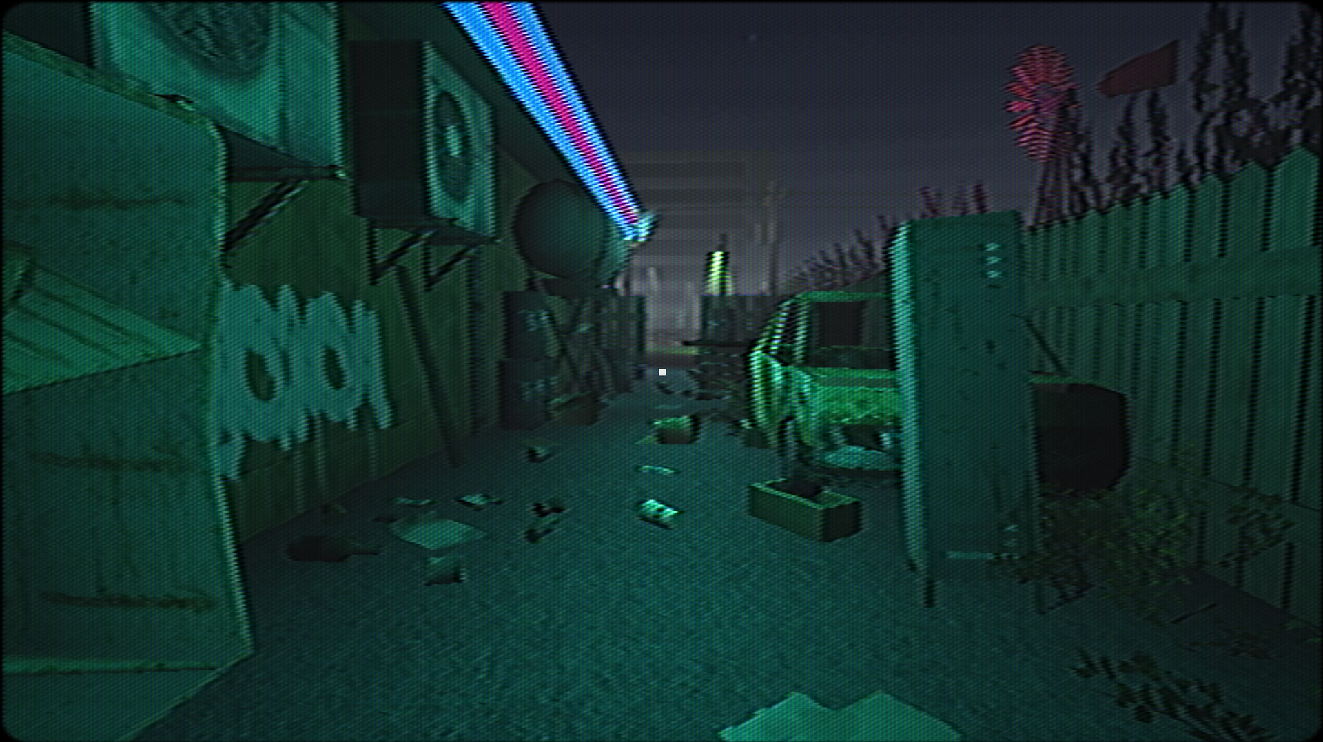 遊戲中的追逐場景，氣氛緊張