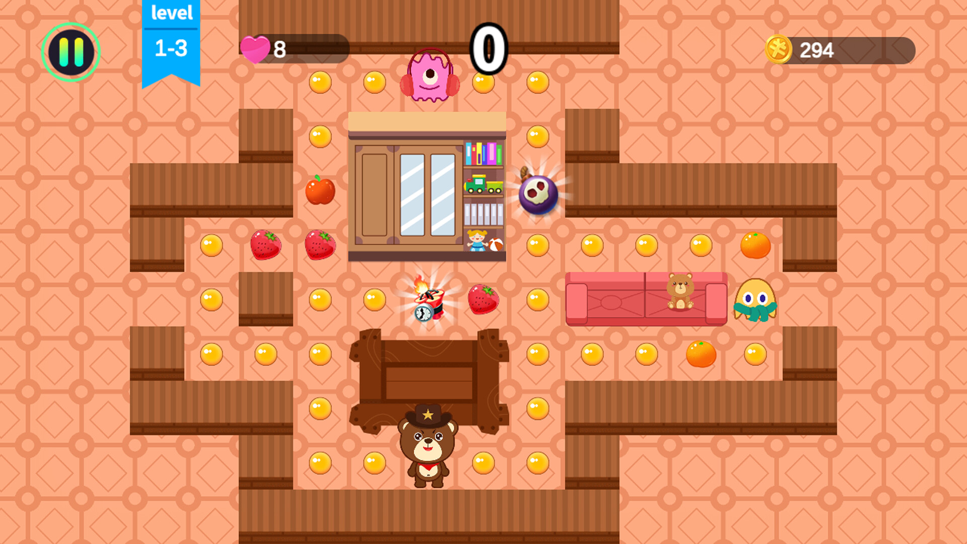 遊戲的另一個關卡設計。