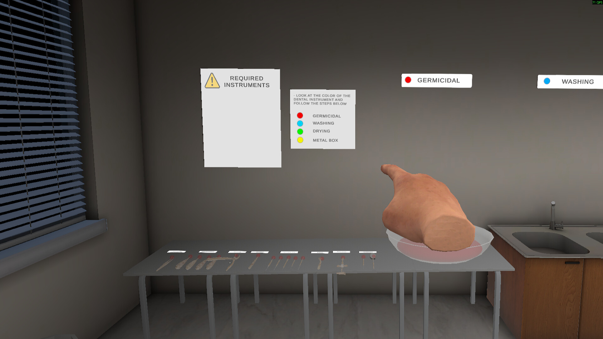 在遊戲中,玩家將使用各種專業工具,例如鑽頭和鑷子。