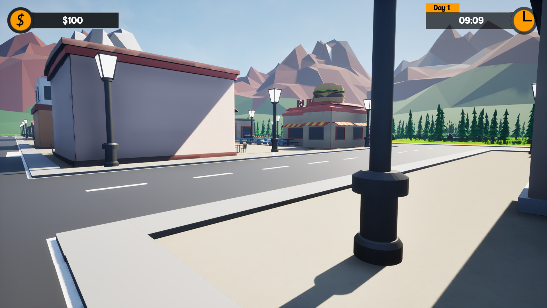 遊戲中玩家可以在自己的攤位上販售農產品。