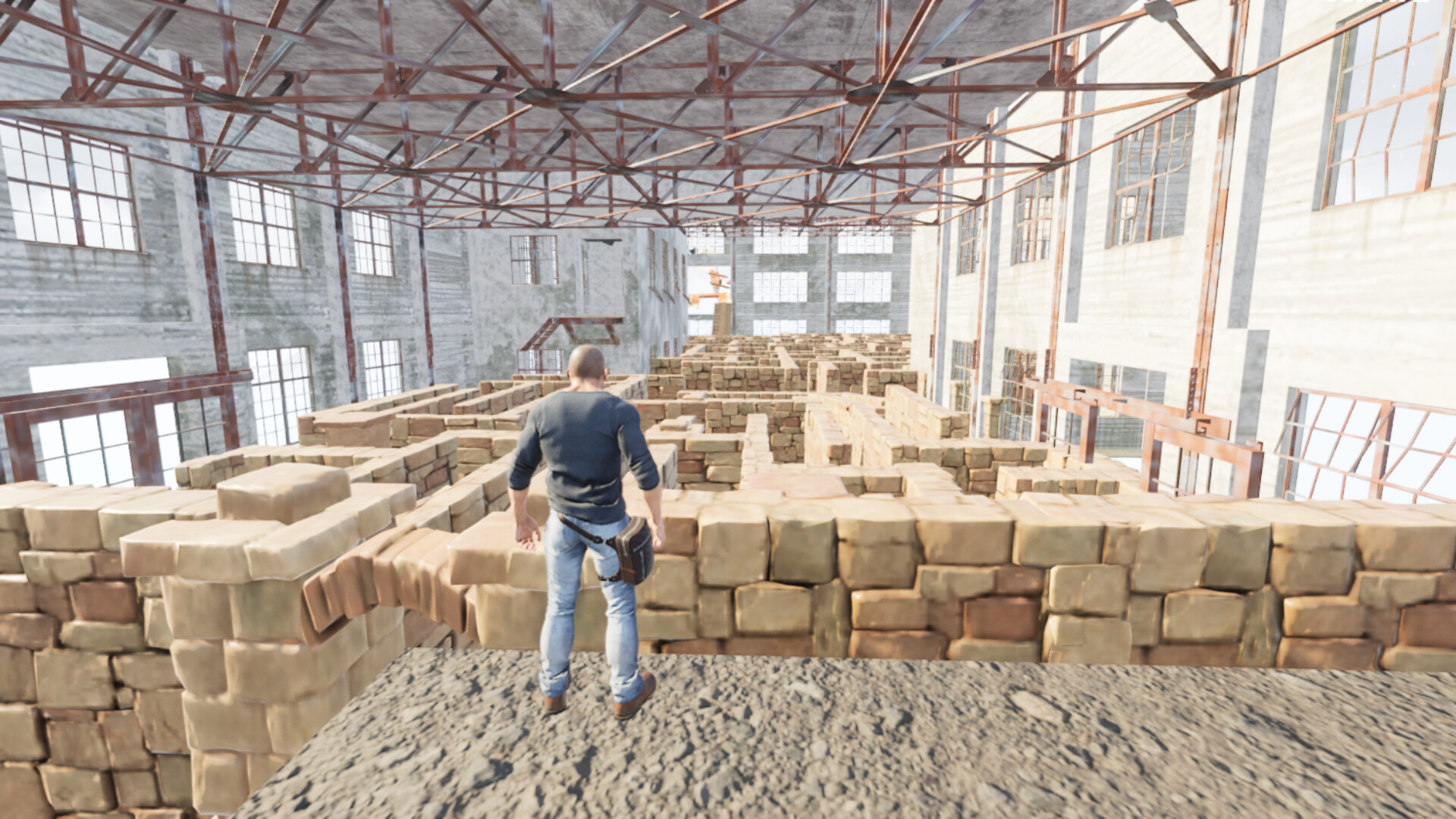 遊戲場景充滿超現實的元素