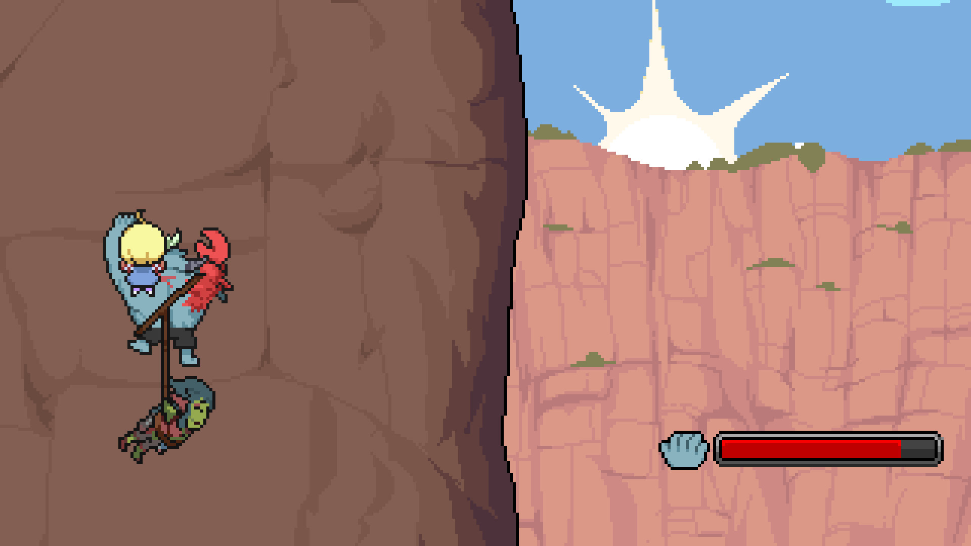 遊戲的像素美術風格溫馨可愛