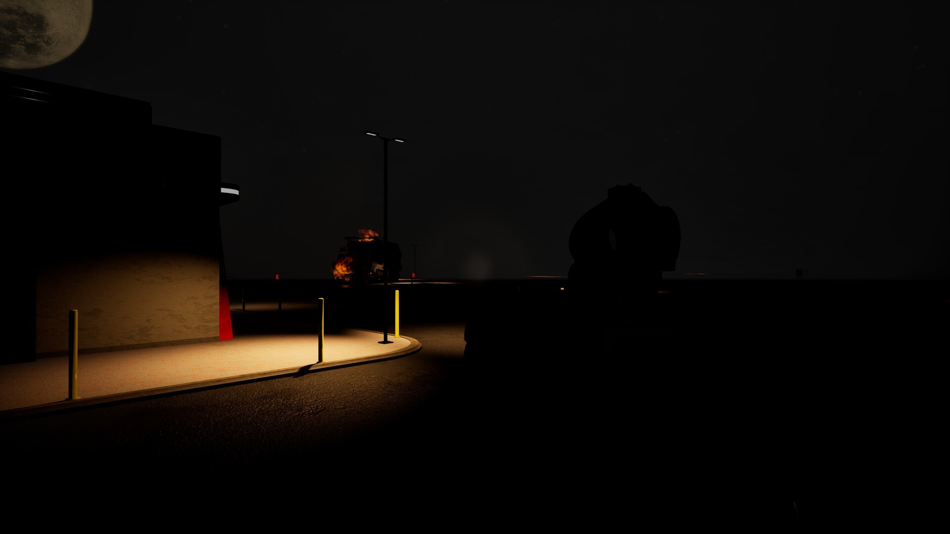 玩家們在建築物內防守殭屍的進攻