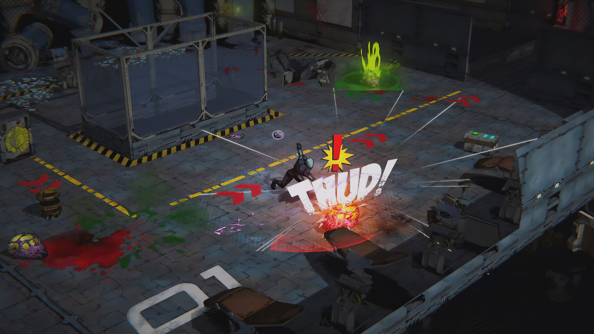 遊戲場景充滿了黑暗與神秘的氛圍