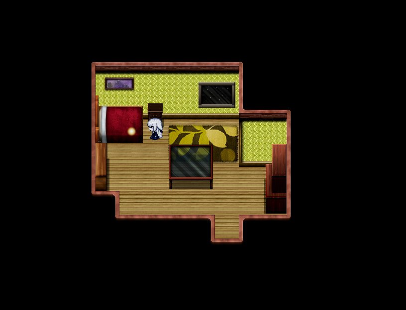 遊戲中的解謎場景,玩家需要仔細觀察環境以找到線索。