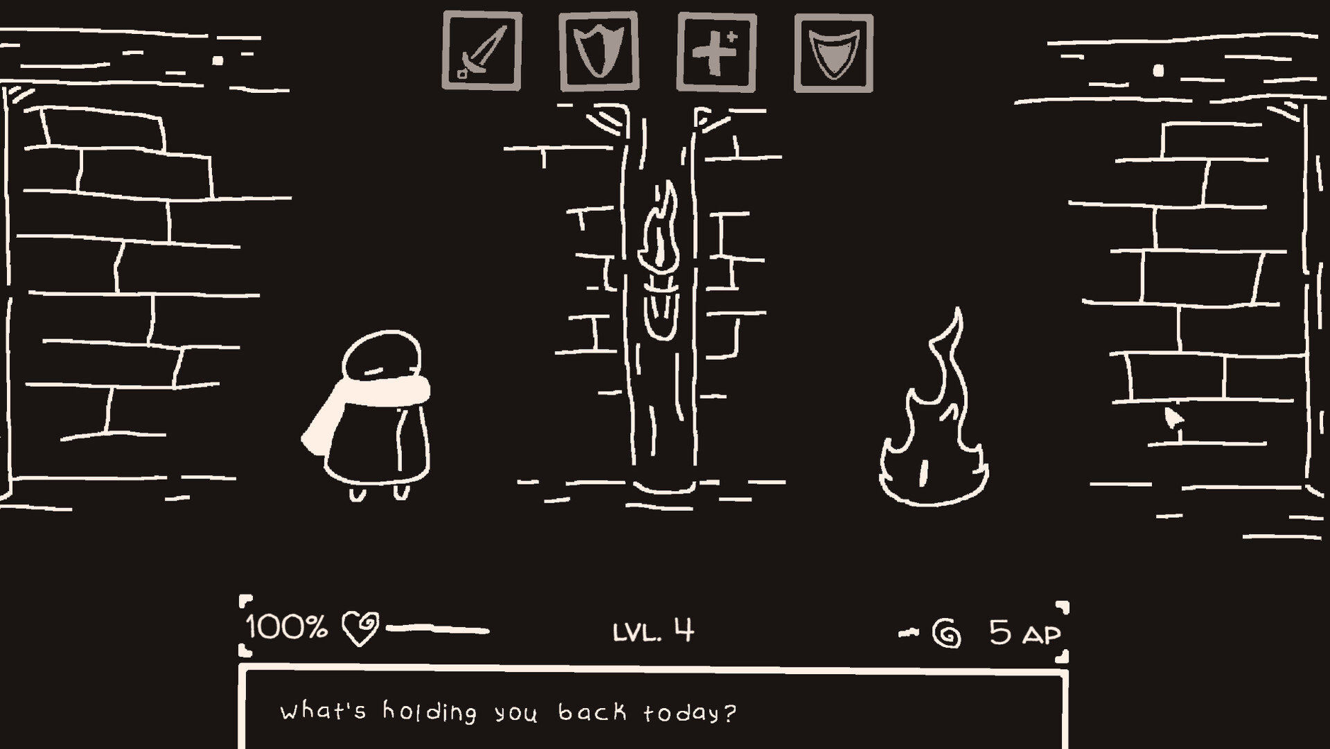 遊戲中的角色與卡牌介面。