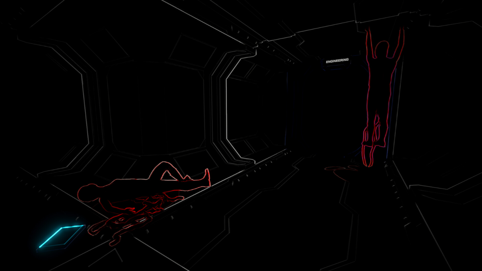 在廢棄的太空站中探索