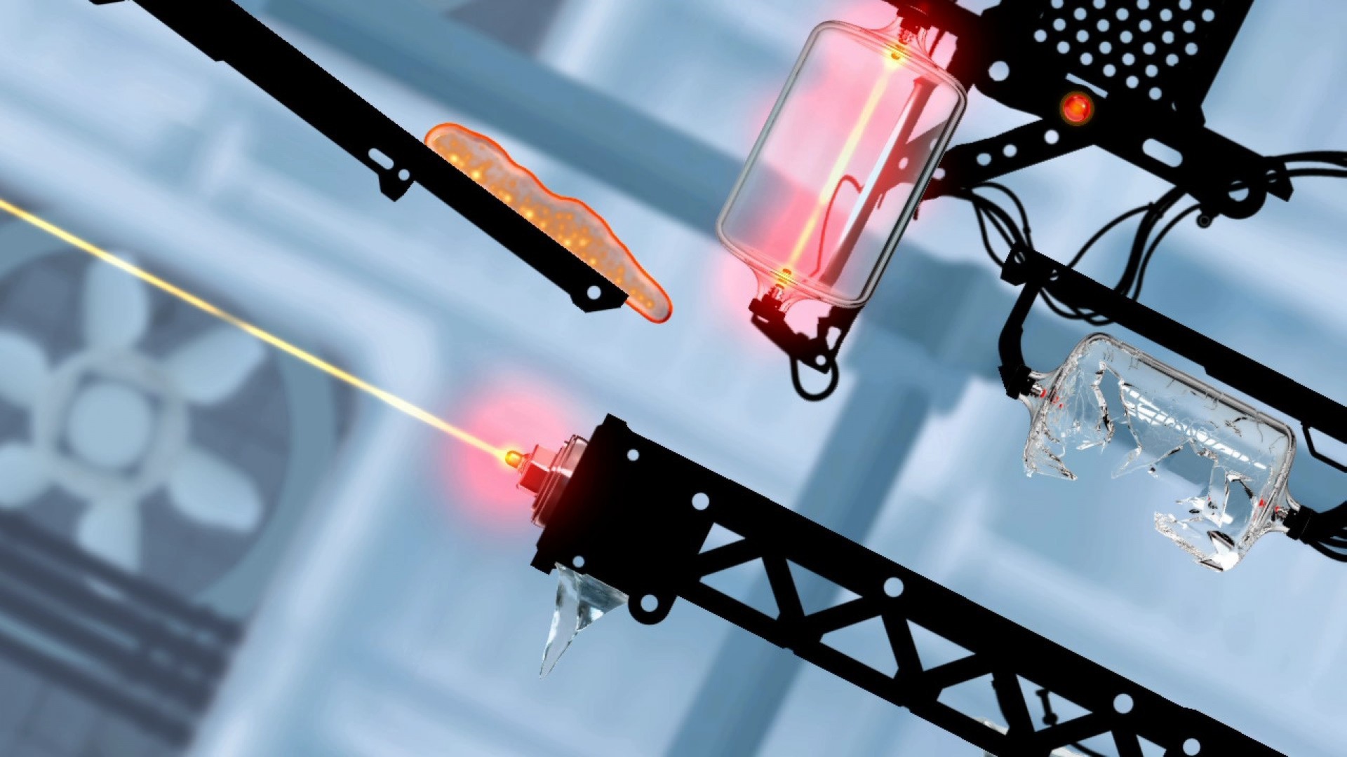 引導不穩定的硝化甘油液體