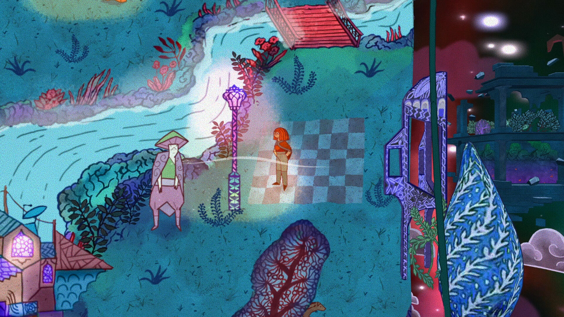 遊戲中的解謎場景